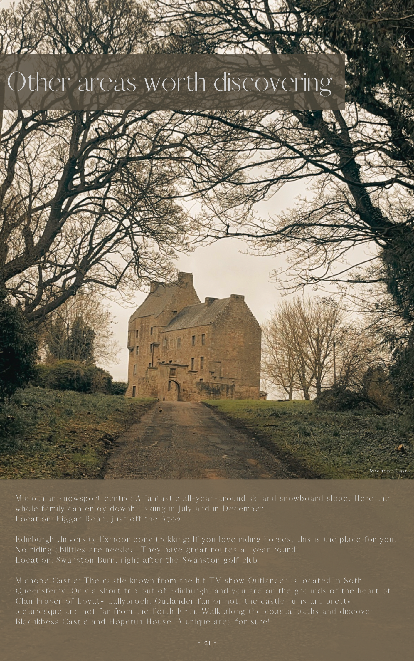 Wee Edingburgh - A Mothers Travel Guide