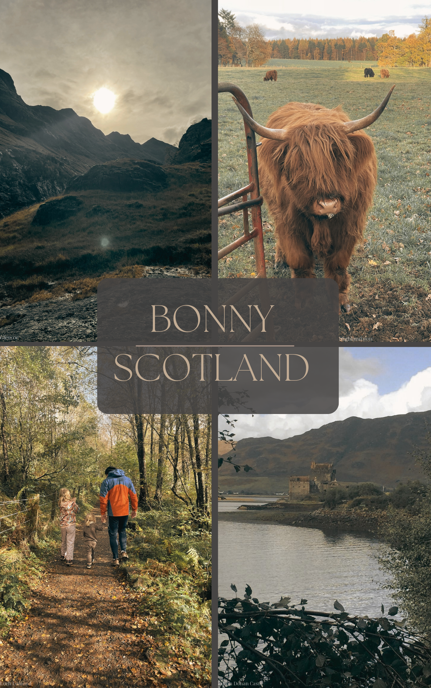 Wee Scotland- 7 Day's Travel Itinerary