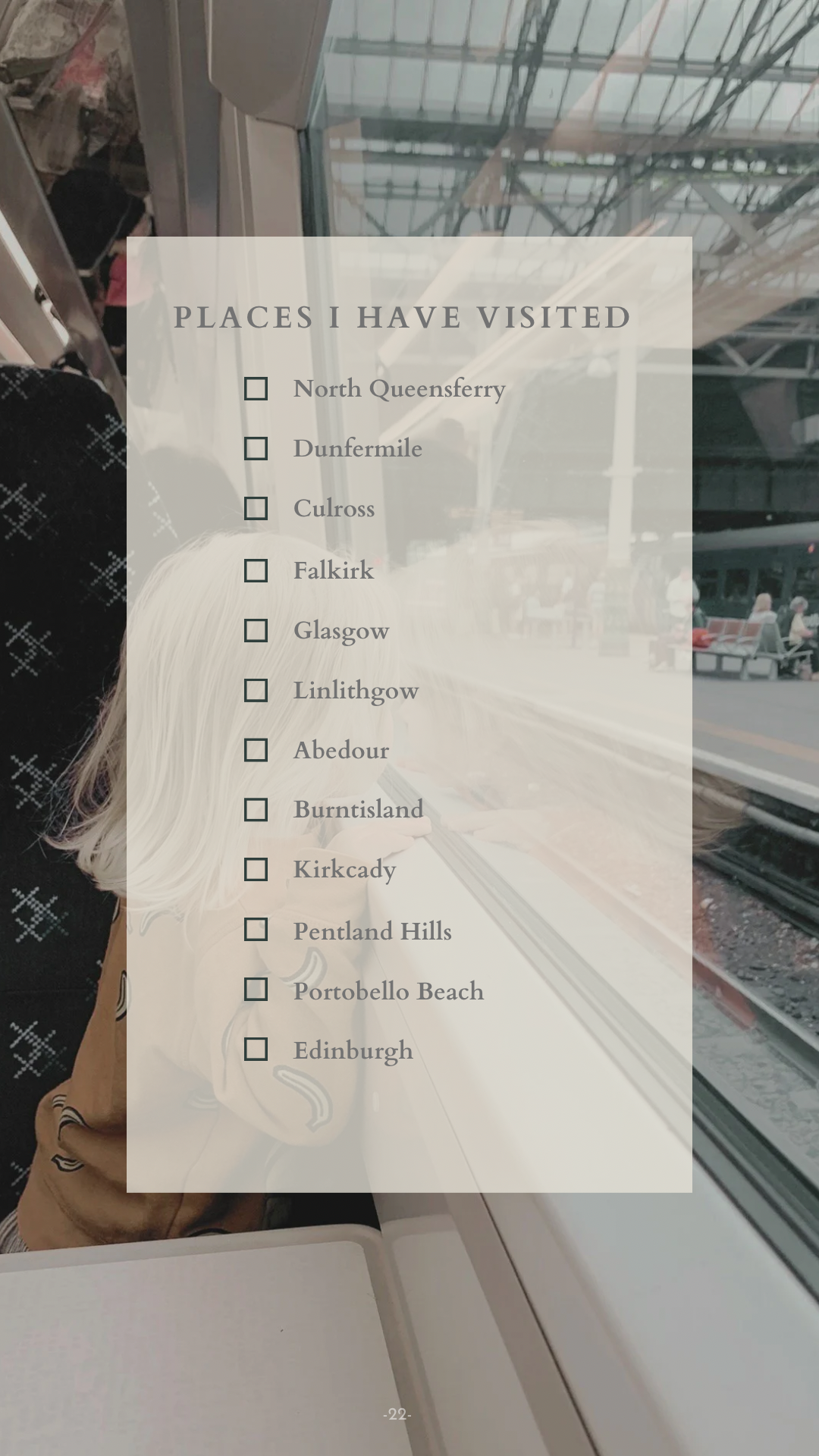 Wee Day Trips - Around Edinburgh